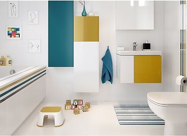 Siła koloru – łazienka z pomysłem