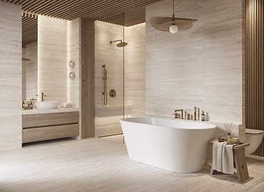 NATURAL LIVING SPACE - światło, natura i zmysły kształtują łazienkę