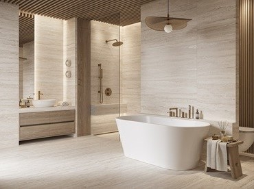 NATURAL LIVING SPACE - światło, natura i zmysły kształtują łazienkę