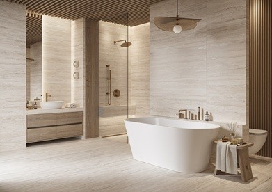 NATURAL LIVING SPACE - światło, natura i zmysły kształtują łazienkę