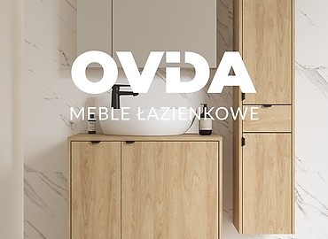 Wygodne meble łazienkowe OVIDA. Dla Ciebie na co dzień