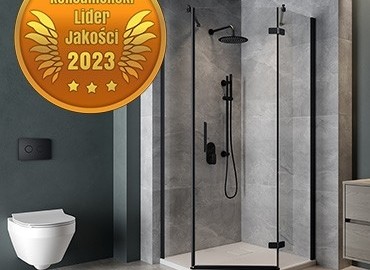 Kabiny prysznicowe Cersanit z Konsumenckim Liderem Jakości 2023