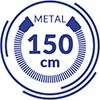 WYGODNA DŁUGOŚĆ WĘŻA W OPLOCIE Z METALU