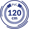 WYGODNA DŁUGOŚĆ WĘŻA W OPLOCIE Z TWORZYWA PVC