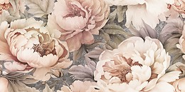 MUSSA FLOWERS DECOR BEIGE MATT RECT 59,8X119,8