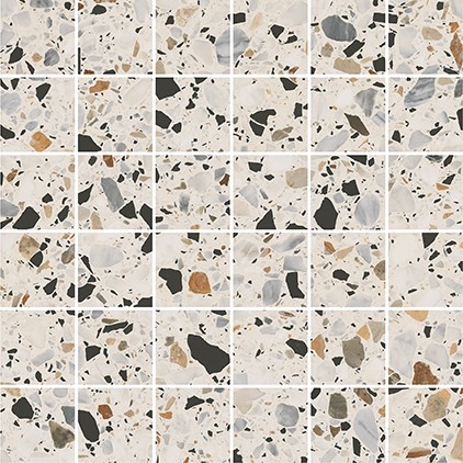 HIKA TERAZZO MIX COLORS MOSAIC LAPPATO 29,8X29,8