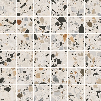 HIKA TERAZZO MIX COLORS MOSAIC LAPPATO 29,8X29,8