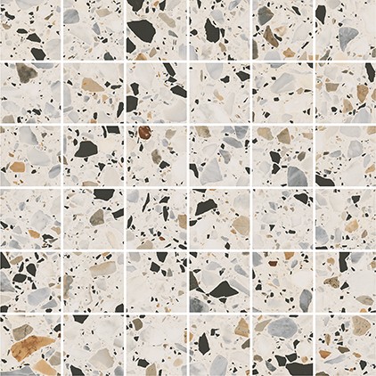 HIKA TERAZZO MIX COLORS MOSAIC LAPPATO 29,8X29,8