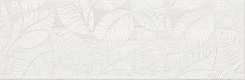 LIVI CREAM INSERTO LEAVES 20x60