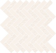 WHITE MICRO MOSAIC PARQUET MIX 31,3x33,1 PŁYTKA DEKORACYJNA - MOZAIKA