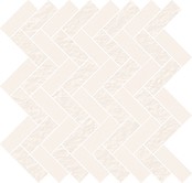 WHITE MICRO mosaic parquet mix 31,3 x 33,1 PŁYTKA DEKORACYJNA - MOZAIKA