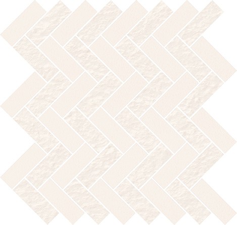 WHITE MICRO mosaic parquet mix 31,3x33,1 PŁYTKA DEKORACYJNA - MOZAIKA