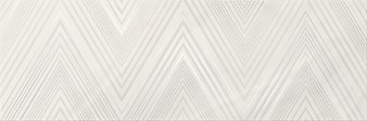 MARKURIA WHITE LINES INSERTO MATT 20 x 60