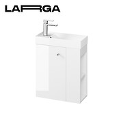 Szafka podumywalkowa toaletowa LARGA 50x22 DSM - biała