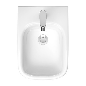 Bidet zawieszany LARGA by Cersanit SQUARE z ukrytym montażem, box
