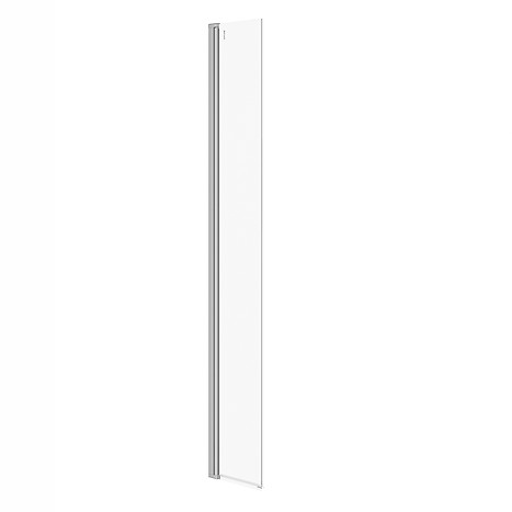 Ścianka ruchoma kabiny prysznicowej MILLE walk-in - (30x200) chrom