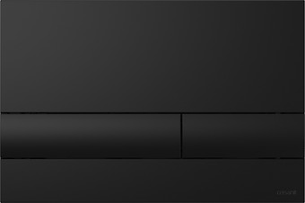 Przycisk spłukujący OPTI A2 czarny mat