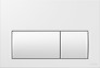 Przycisk spłukujący PRESTO II biały błyszczący
