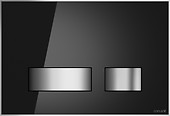 Przycisk licowany MOVI II szkło czarne