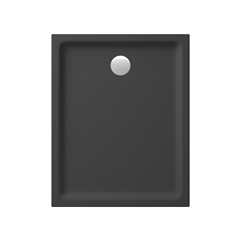 Brodzik prostokątny TAKO 100X80X4 czarny mat