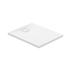 SET C257: Brodzik prostokątny TAKO SLIM 100X80X4,5 biały mat + Syfon