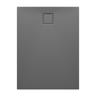 SET C254: Brodzik prostokątny TAKO SLIM 120X90X4,5 szary mat + Syfon