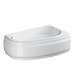 Wanna asymetryczna JOANNA NEW 160x95 prawa