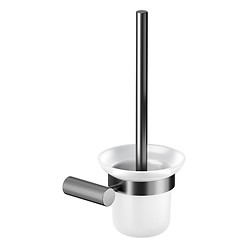 Szczotka do WC ścienna czarny gun metal