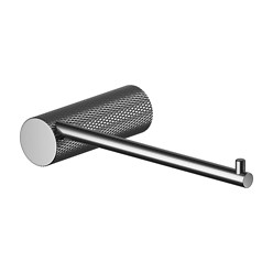 Uchwyt na papier toaletowy czarny gun metal