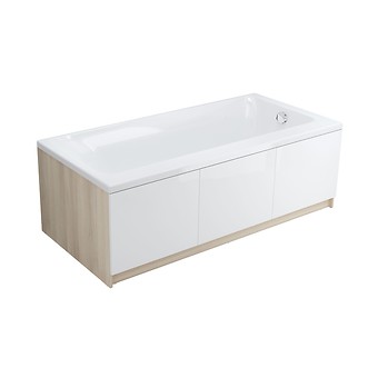 Panel meblowy do wanny SMART 170, biały front