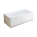 Panel meblowy do wanny SMART 170, biały front