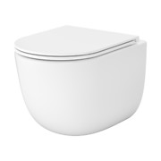 SET C947 MISKA ZAWIESZANA REMO PRO OVAL CERSANIT TORNADO Z DESKĄ TOALETOWĄ SLIM