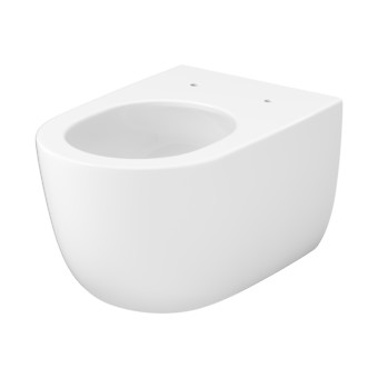 SET C948 MISKA ZAWIESZANA NAVADO PRO OVAL CERSANIT TORNADO Z DESKĄ TOALETOWĄ ...