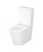 WC kompakt 929 BONICA PRO OVAL CERSANIT TORNADO 011 z deską duroplastową SLIM, ...