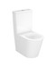 WC kompakt 929 BONICA PRO OVAL CERSANIT TORNADO 011 z deską duroplastową SLIM, ...