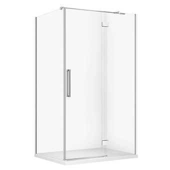 SET D80: KABINA PROSTOKĄTNA CREA ZAWIAS 120X90X200 PRAWA + BRODZIK TAKO SLIM ...