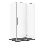 SET D82: KABINA PROSTOKĄTNA CREA ZAWIAS 120X90X200 PRAWA + BRODZIK TAKO SLIM ...