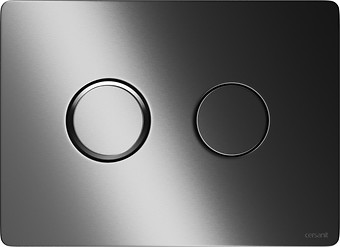 Przycisk spłukujący pneumatyczny ACCENTO CIRCLE gun metal szczotkowany