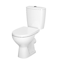 WC kompakt 616 ARTECO 011 NEW CleanOn z deską duroplastową, antybakteryjną, ...