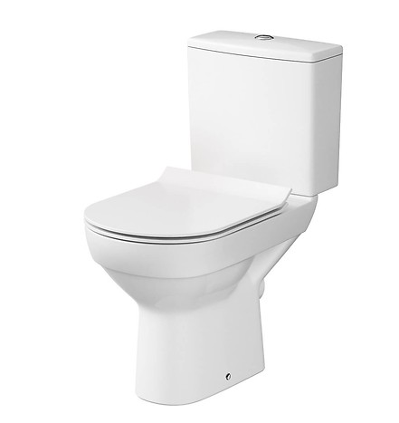 WC kompakt CITY NEW CleanOn 011 3/5 z deską CITY SLIM duroplastową