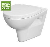 ZESTAW: miska zawieszana PARVA CLEAN ON, deska duroplastowa, wolnoopadająca z ...