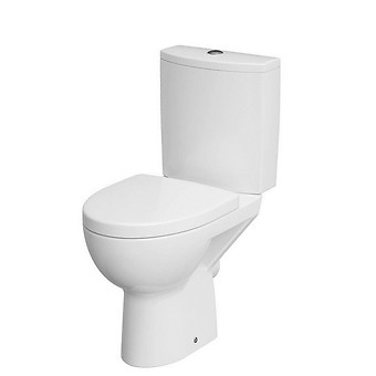 WC kompakt PARVA NEW CleanOn 010 3/5 z deską duroplastową, antybakteryjną, ...