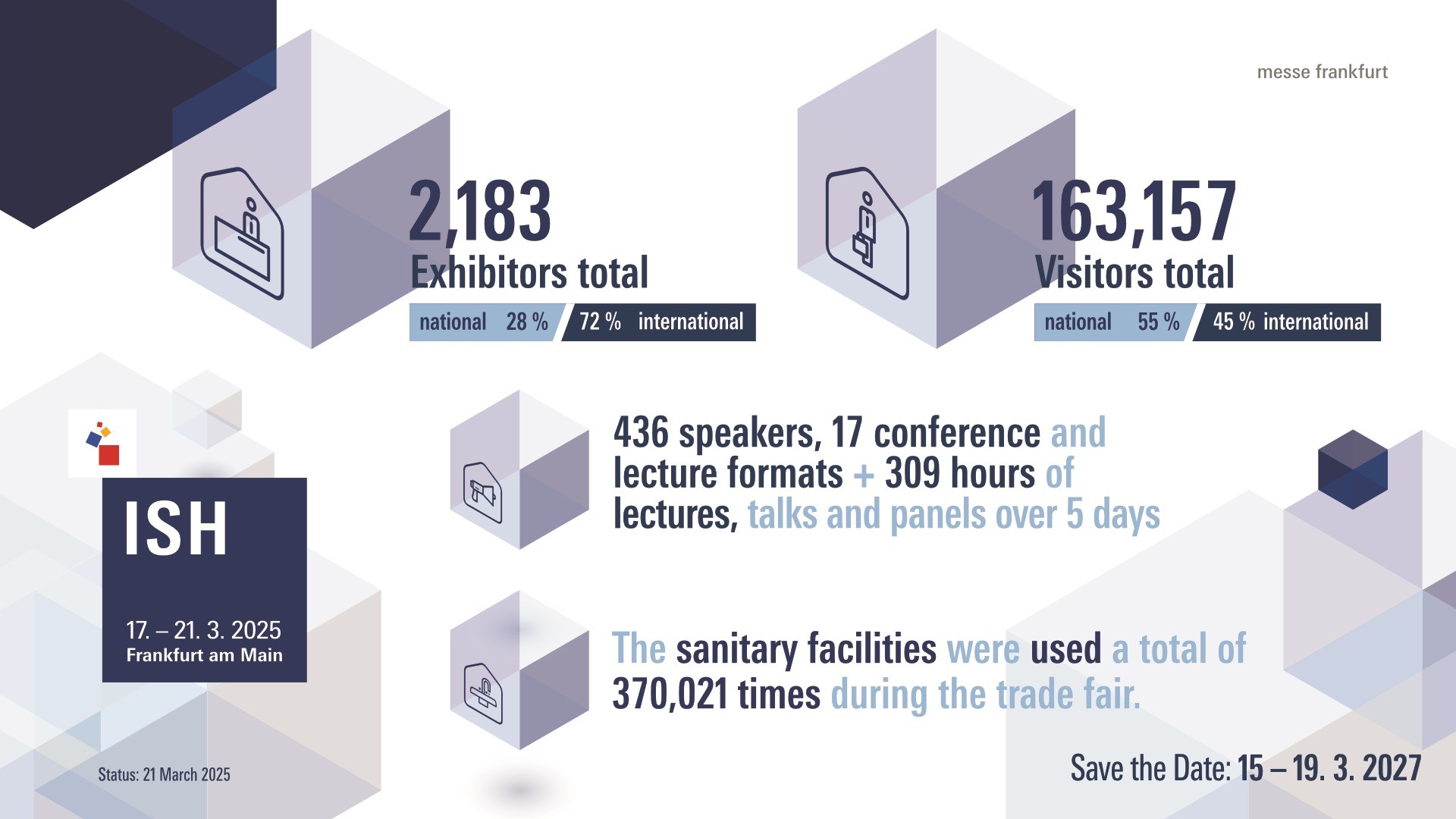 Nowoczesne rozwiązania Cersanit na Targach ISH 2025 - Solutions for a Sustainable Future