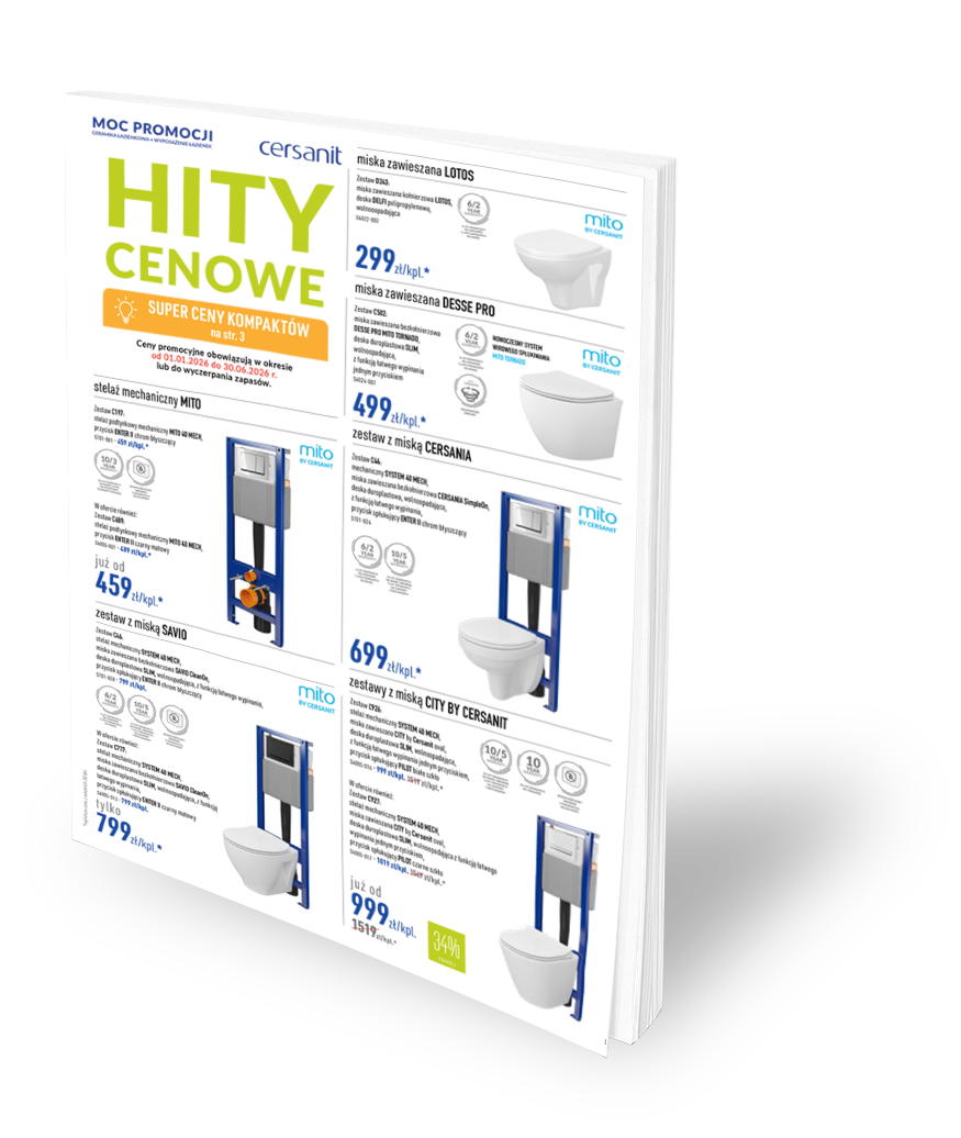 Hity cenowe Cersanit