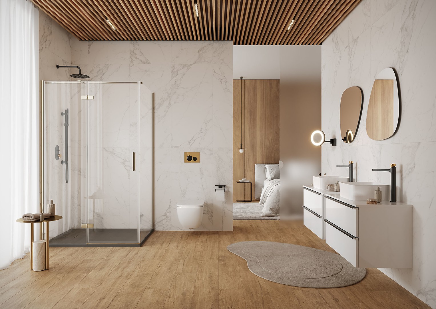 Kabina prysznicowa naróżna CITY by Cersanit