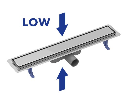 Niska zabudowa odpływu