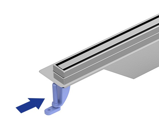 Regulowane nóżki w komplecie