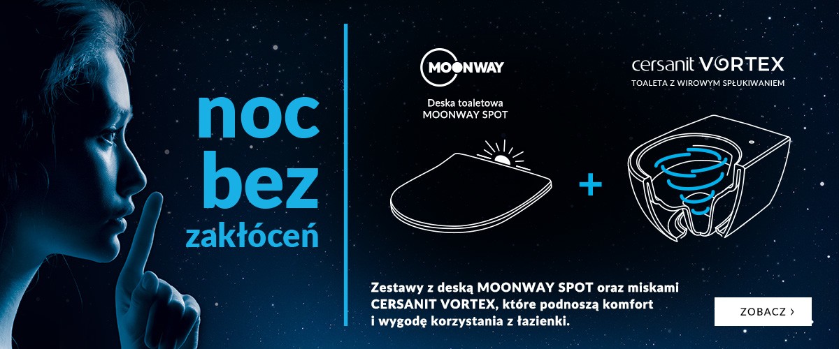 Toalety ze spłukiwaniem wirowym CERSANIT TORNADO – sprytny wybór na każdą kieszeń