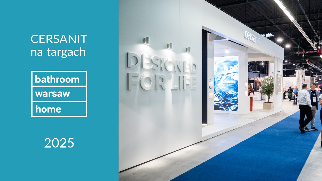 Cersanit na Warsaw Home & Contract 2025 - Innowacja Uznana Medalem Targowym